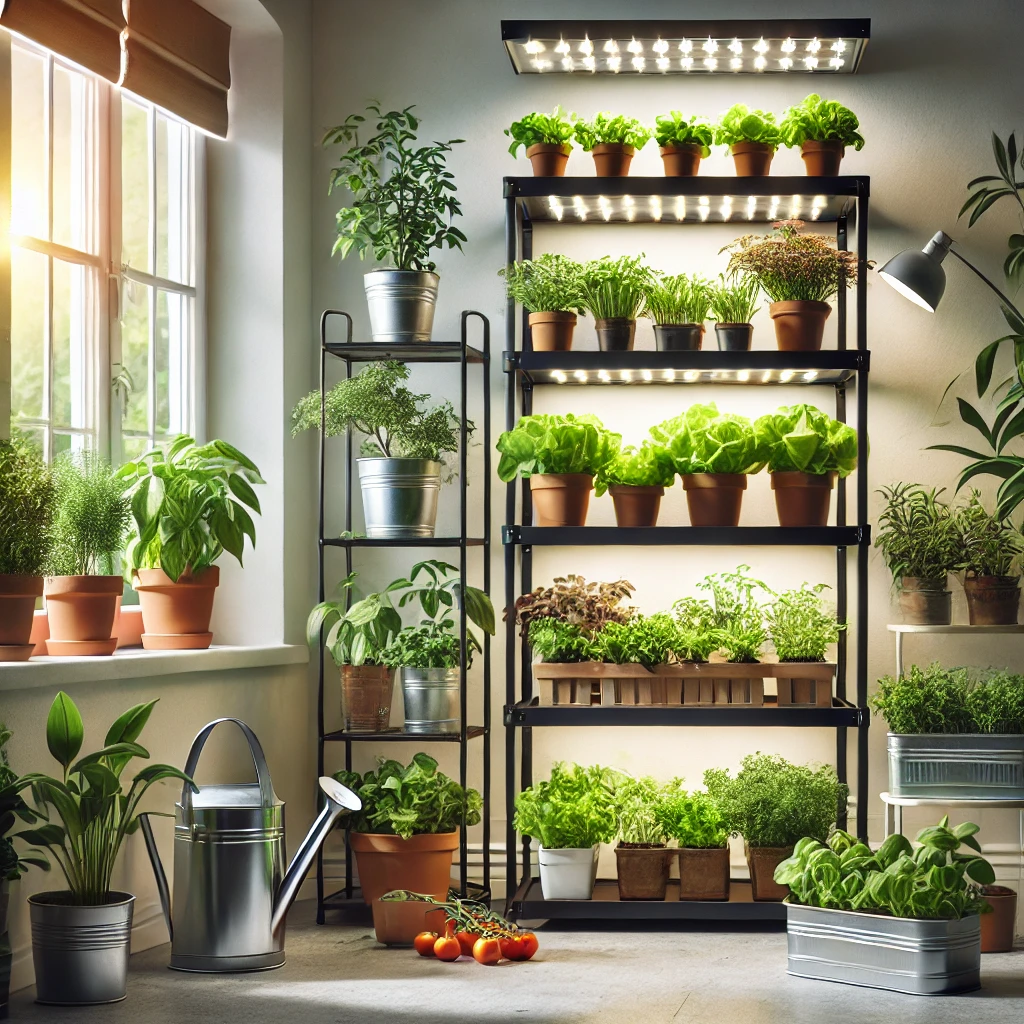 indoor vegetable garden