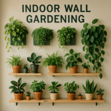 indoor wall gardening